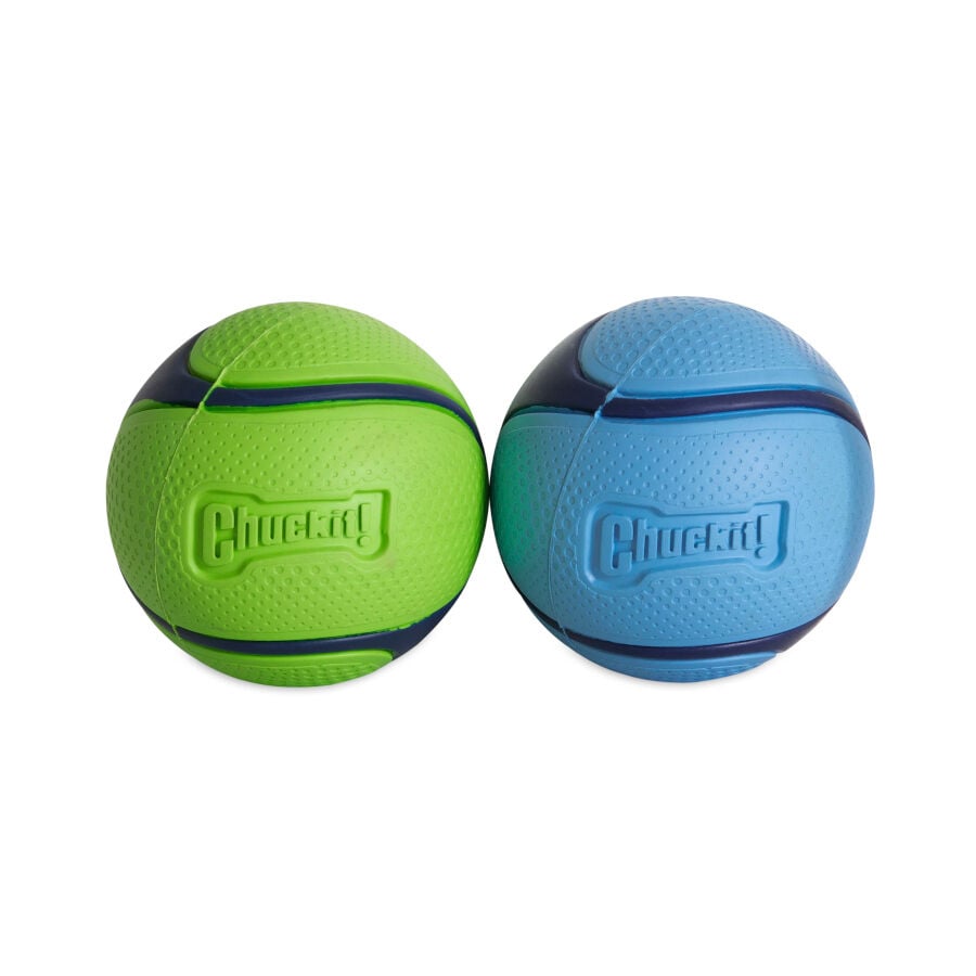 Chuckit! Sniff Fetch Pelotas Con Sabor a Cacahuete y Bacon para perros &ndash; Pack 2, , large indicador imagen numero 1